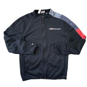 Puma x BMW M Motorsport Men's T7 Track Jacket Zip Up Size Small